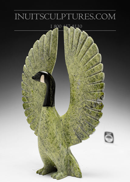 12" Proud Canada Goose by Johnysa Mathewsie