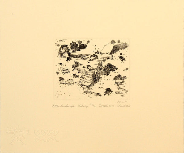 2000 LITTLE LANDSCAPE by Shuvinai Ashoona