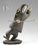 12"  Hunter with Bow by Moses Kamookak *Straight As an Arrow*