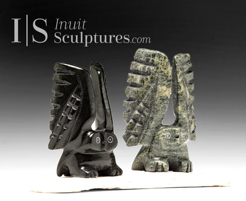 7" Owl Friends by Matt Oshutsiaq  *I Give A Hoot*