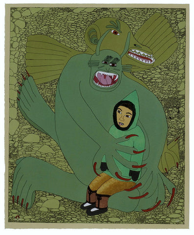 2006 SCARY DREAM by Shuvinai Ashoona