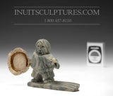 5" Inuk Drum Dancer by Roy Klengenberg