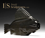 VINTAGE 12" Black Fish by Elijah Kavik *Beta*