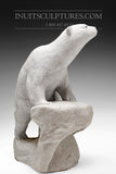 18" Standing Polar Bear by Inuk Charlie *Arctic Royalty*