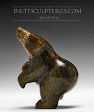 4" Joyful Dancing Bear by Markosie Papigatook