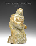 9" Mother & Child by Pits Qimirpik *Out Doing Errands*
