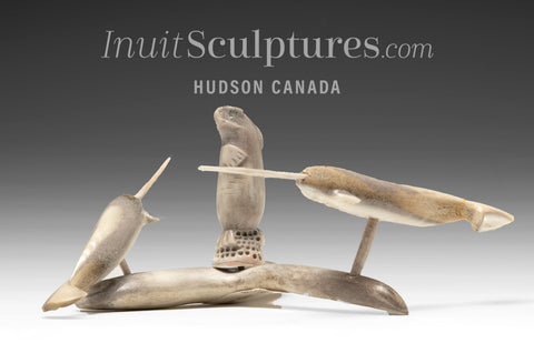 7" Walrus & Narwhals by Tony Atsanik *Polar Games*