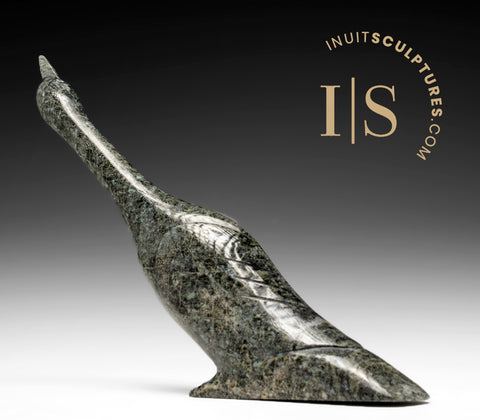13" SIGNATURE Swan by Ning Ashoona *Wayfarer*
