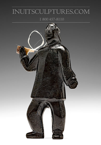 5" SIGNATURE Inuk with MP3 Player by Pitseolak Qimirpik