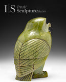 7" SIGNATURE Owl by Pits Qimirpik *Pretty in Pink*