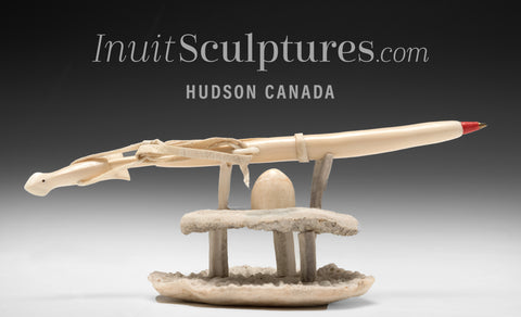 8" Ballpoint Pen by Jaypeetie Kudlualik *Scribe*